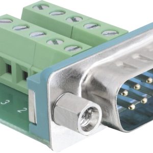 Delock Delock – Serieller Adapter – 10-poliger Anschlussblock (M) 65269 Listwa męska D-Sub 180 ° Ilość styków: 9, 10 1 s