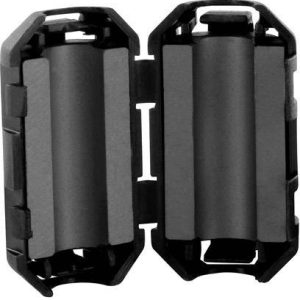 TRU COMPONENTS TC-KFR50 TC-KFR50 Ferryt 120 Ω Maksymalna średnica kabla 5 mm (Ø x W) 13 mm x 12.5 mm 1 szt. TRU COMPONENTS TC-KFR50 TC-KFR50 Ferryt 120 Ω Maksymalna średnica kabla 5 mm (Ø x W) 13 mm x 12.5 mm 1 szt.