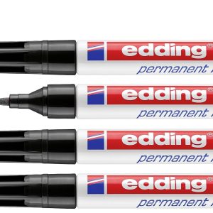 Edding Permanentmarker 4-3000-4-1001 Marker permanentny czarny Wodoodporny: Tak Edding Permanentmarker 4-3000-4-1001 Marker permanentny czarny Wodoodporny: Tak