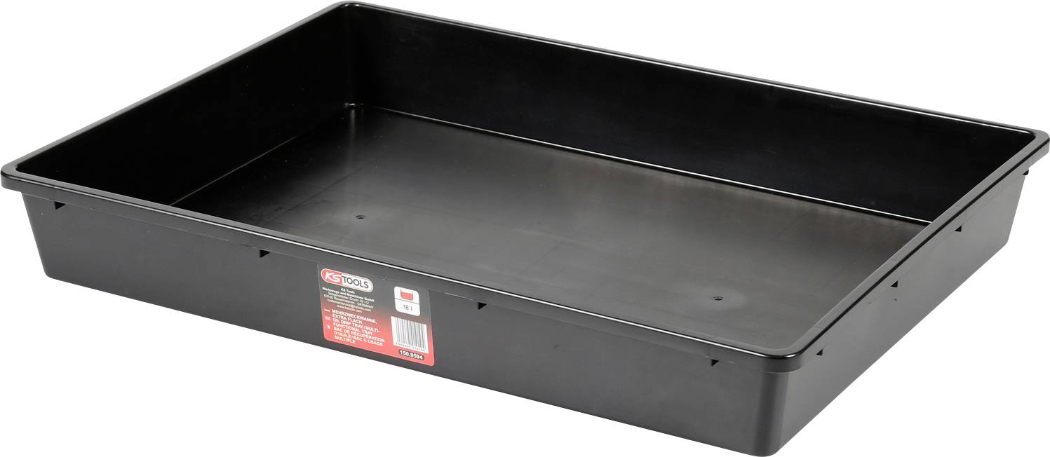 Wanna wielofunkcyjna, 18 litrów, bardzo płaska KS Tools 150.9594 1 szt. - obrazek 1