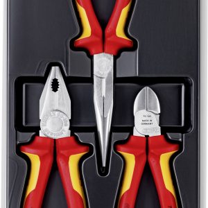 Zestaw szczypiec Knipex 00 20 12, VDE, 3 szt. Zestaw szczypiec Knipex 00 20 12, VDE, 3 szt.