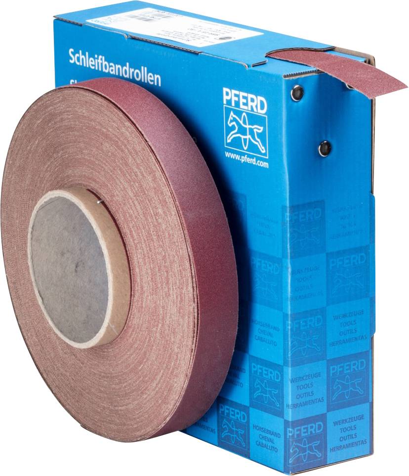 Papier ścierny, rolka PFERD TOOLS SBR 25 A 180 45016018 50 m 1 szt. - obrazek 1