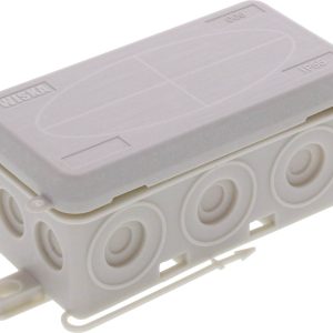 Wiska 10109577 Skrzynka przyłączeniowa (D x S x W) 86 x 44 x 41 mm szaro-biały (ral 7035) IP55 1 szt. Wiska 10109577 Skrzynka przyłączeniowa (D x S x W) 86 x 44 x 41 mm szaro-biały (ral 7035) IP55 1 szt.