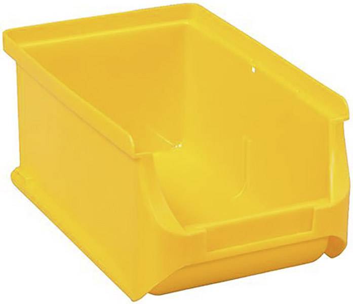 Allit 456206 Skrzynka magazynowa (S x W x G) 100 x 75 x 160 mm żółty 1 szt. - obrazek 1