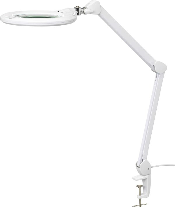 TOOLCRAFT TO-7427319 Lampa z lupą LED z zaciskiem 1160 lm 178 mm (7″) Współczynnik powiększenia=1.75 x 17.8 cm Klasa efe