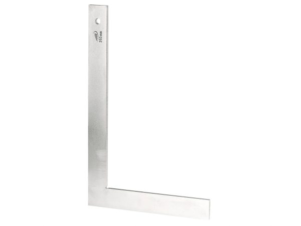 Kątownik ślusarski bez stopki HELIOS PREISSER Schlosserwinkel 250x160mm ohne Anschlag verzinkt 0375412 1 szt.