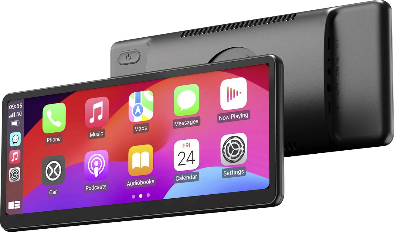 Minix CP89-HD Odtwarzacz multimedialny Android Auto™, Apple CarPlay, Zestaw głośnomówiący Bluetooth® - obrazek 1