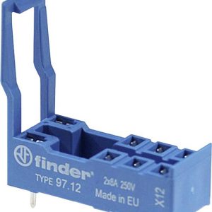 Finder 97.12 Gniazdo przekaźnika Finder 46.52 (D x S x W) 33 x 12.4 x 38.6 mm 1 szt. Finder 97.12 Gniazdo przekaźnika Finder 46.52 (D x S x W) 33 x 12.4 x 38.6 mm 1 szt.