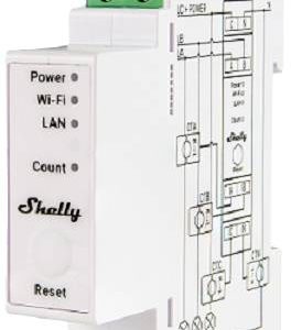 Shelly Shelly Pro 3EM 120A Licznik energii elektrycznej Wi-Fi, Bluetooth Shelly Shelly Pro 3EM 120A Licznik energii elektrycznej Wi-Fi, Bluetooth