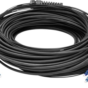 Digitus DK-2A33CU050BK-BBB światłowodowe do światłowodów kabel 50 m czarny [12x złącze męskie LC/UPC – 12x złącze męskie