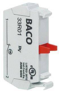 Element stykowy 33R01 1 NC chwilowy 600 V BACO BA33R01 1 szt.