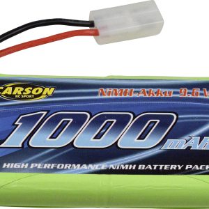 Pakiet akumulatorów (NiMH) 9.6 V 1000 mAh Carson Modellsport Wtyczka Tamiya Pakiet akumulatorów (NiMH) 9.6 V 1000 mAh Carson Modellsport Wtyczka Tamiya