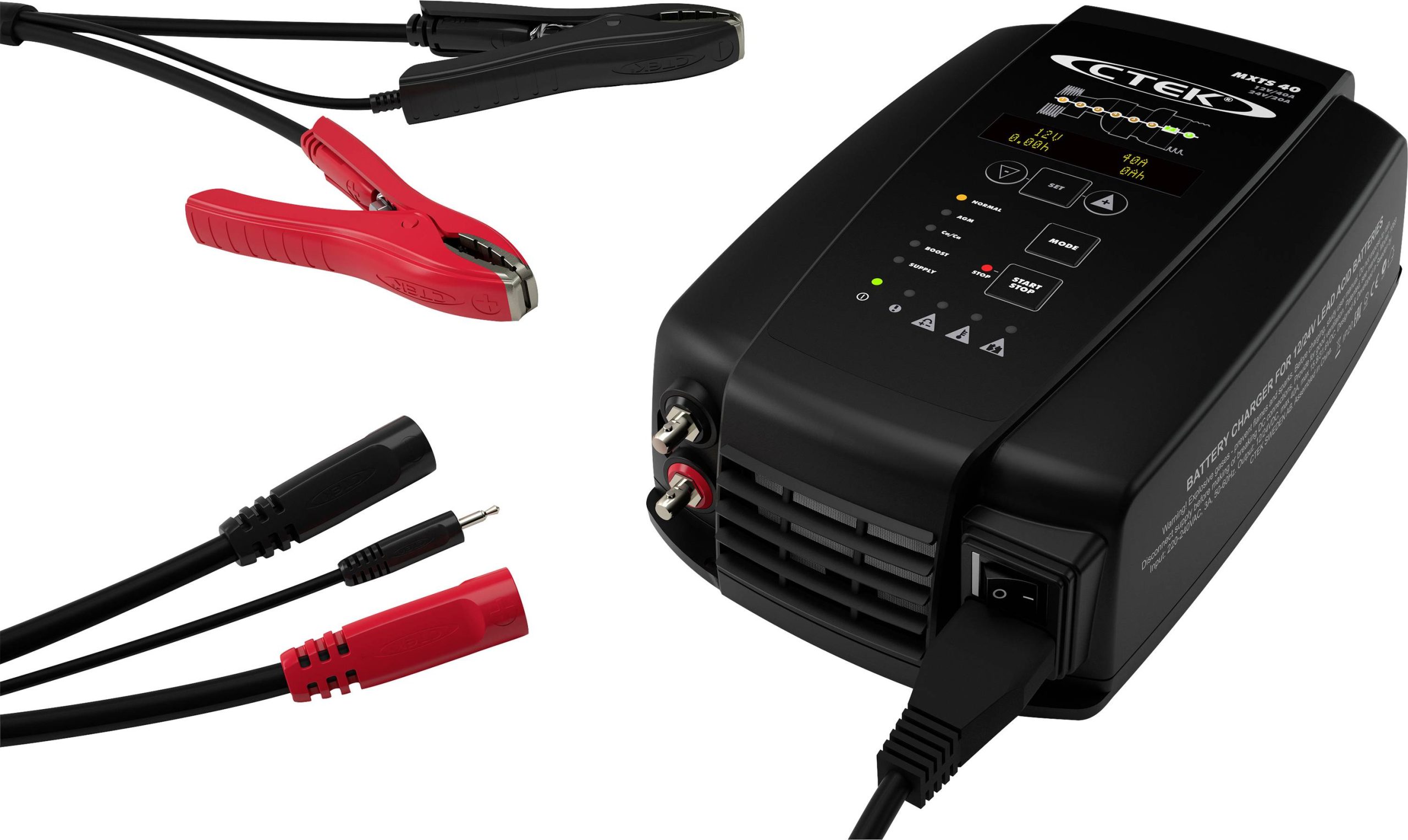 CTEK MXTS 40 EU 56-995 Prostownik automatyczny 12 V, 24 V 40 A - obrazek 1