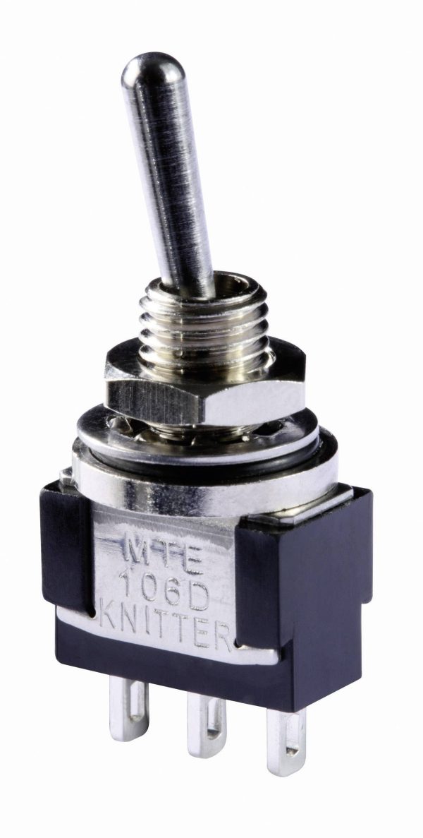 Knitter-Switch MTE 106D Przełącznik dźwigienkowy MTE 106D, 1 x wł/wł, 250 V/AC, 3 A, IP67, 1 szt.