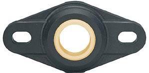 Łożysko ślizgowe kołnierzowe igus EFOM-06 Średnica otworu 6 mm Dystans otworów 24 mm - obrazek 1