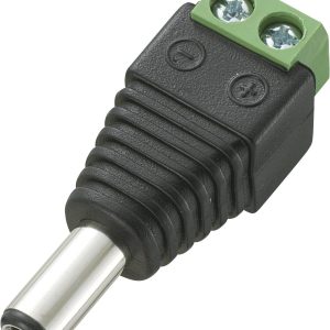 Złącze męskie niskonapięciowe TRU COMPONENTS DC-13M złącze męskie proste 5.5 mm 2.5 mm 1 szt. Złącze męskie niskonapięciowe TRU COMPONENTS DC-13M złącze męskie proste 5.5 mm 2.5 mm 1 szt.