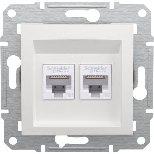 Schneider Electric Gniazdo danych RJ45 Asfora biały (RAL 9003) EPH4870121D 1 szt. Schneider Electric Gniazdo danych RJ45 Asfora biały (RAL 9003) EPH4870121D 1 szt.