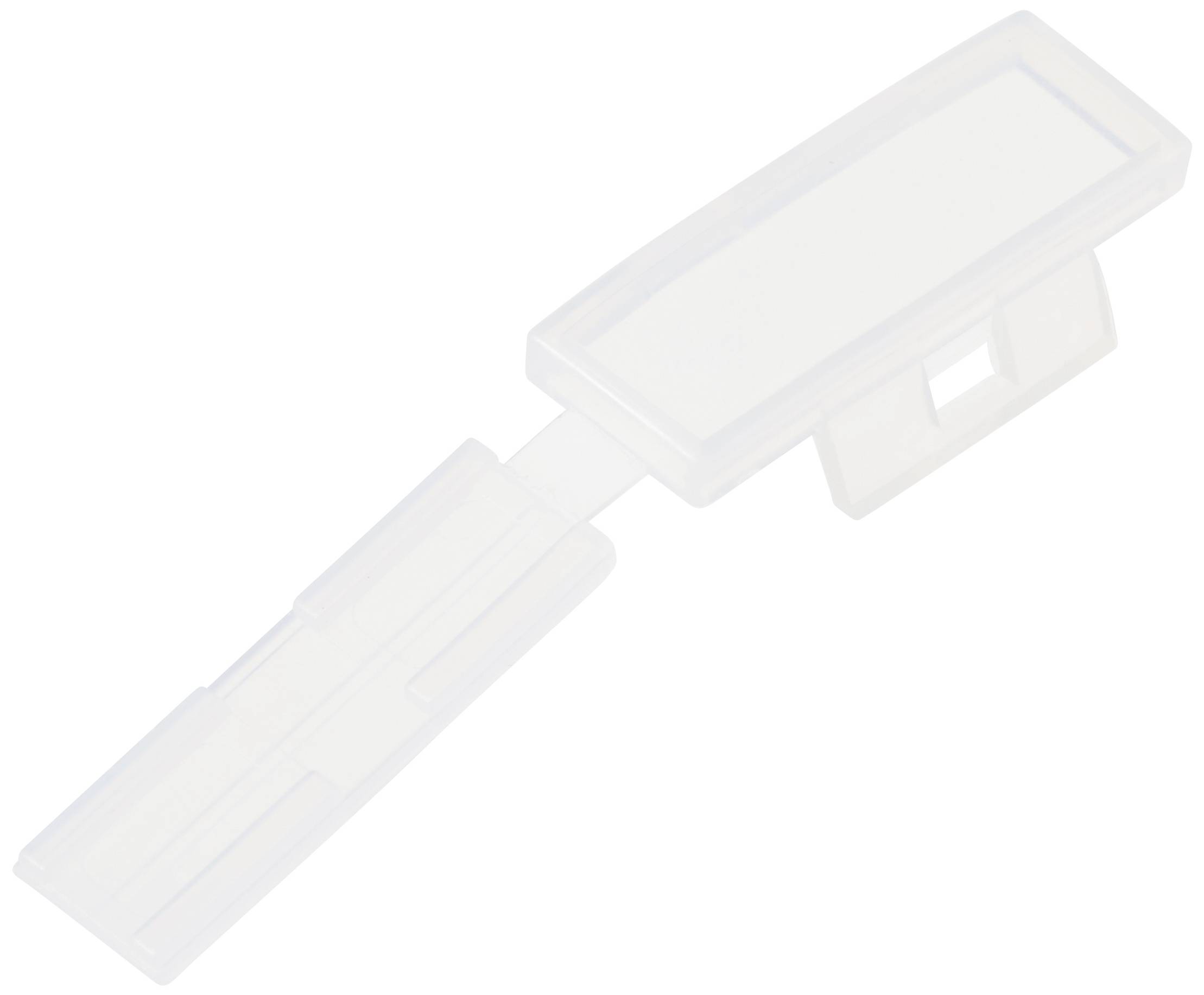 TRU COMPONENTS TC-MC1203-100 Znacznik do kabli Sposób montażu: opaska kablowa Pole powierzchni etykietowania: 32 x 11 mm - obrazek 1