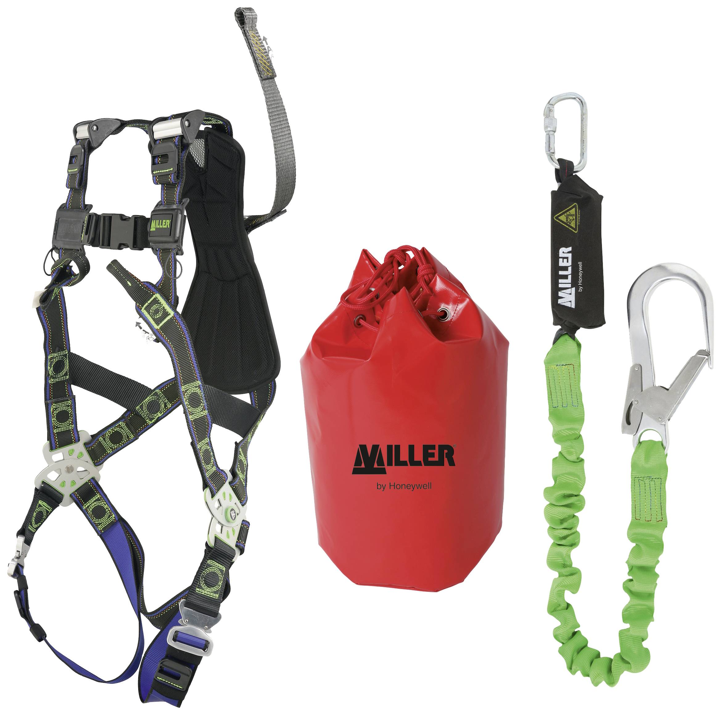 Miller BY Honeywell 1017341 Szelki bezpieczeństwa dwupunktowe R2Revo DURAFLEX + PROLONG gr. L/XL - obrazek 1