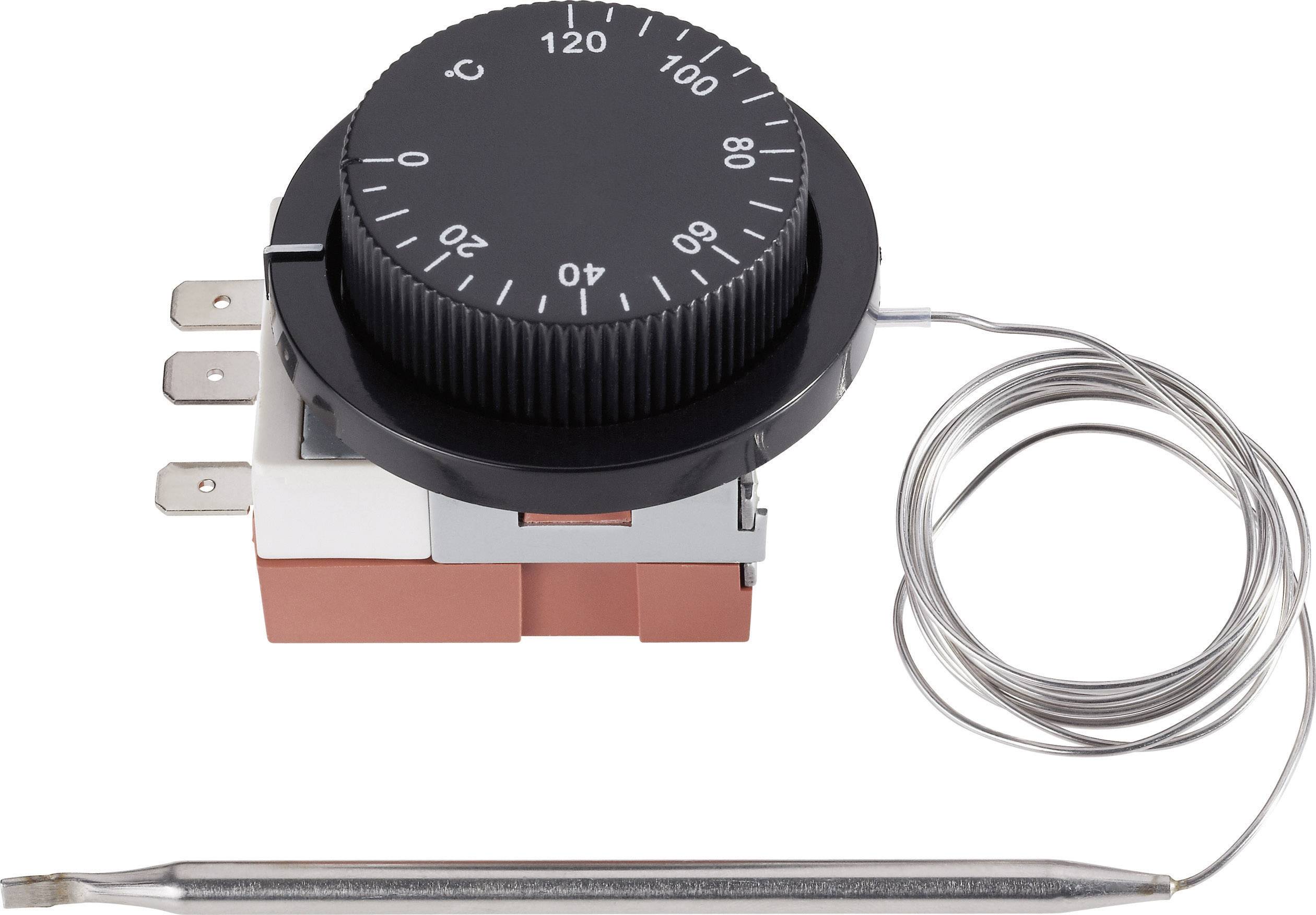 Termostat do wbudowania Sygonix SY-5044424, Zakres regulacji temperatury: 0 do +120 °C - obrazek 1