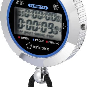 Stoper cyfrowy Renkforce RF-SW-200 srebrny