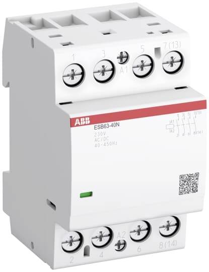 Stycznik instalacyjny ABB ESB63-40N-01 1SAE351111R0140, 220 V, 400 V, 1 szt.