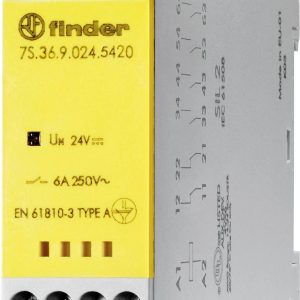 Przekaźnik Finder 7S.36.9.024.5420 6 A 2 NC, 4 NO 1 szt. Przekaźnik Finder 7S.36.9.024.5420 6 A 2 NC, 4 NO 1 szt.