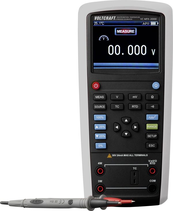 VOLTCRAFT VC MFK-2000 Kalibrator Temperatura