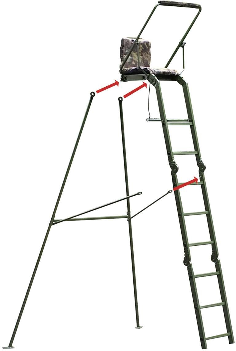 Berger & Schröter 31746 Set zu 31135 Fotel obserwacyjny-zestaw rozszerzający - obrazek 1