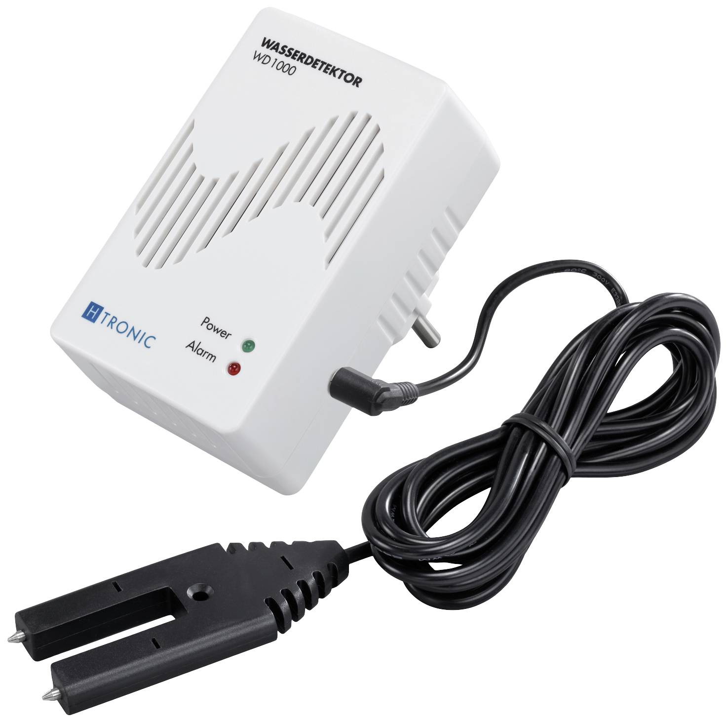 H-Tronic 1114720 WD 1000 Czujnik wody z czujnikiem zewnętrznym poprzez gniazdo - obrazek 1