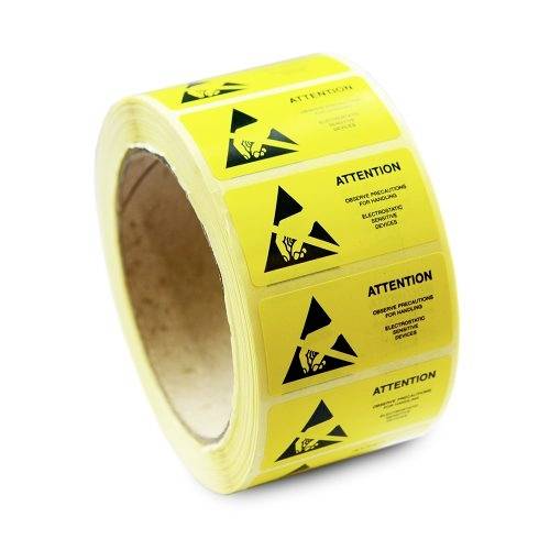 Antistat 055-0002 Etykieta ESD 055-0002, 1000 szt.