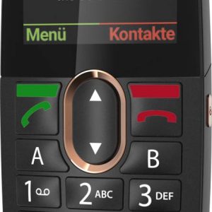 Telefon komórkowy dla Seniora Gigaset GL695 czarny