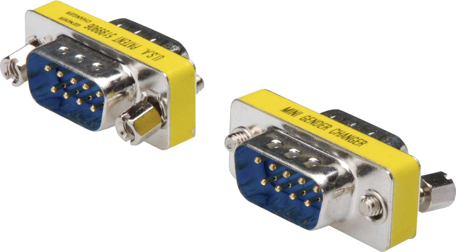 adapter port szeregowy Digitus DIGITUS - Mini Gender-Changer / 9-pin AK-610505-000-I, 9 m - obrazek 1