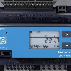 Analizator jakości napięcia UMG 604-PRO Janitza UMG 604-PRO 230V, CAT III 300 V Analizator jakości napięcia UMG 604-PRO Janitza UMG 604-PRO 230V, CAT III 300 V