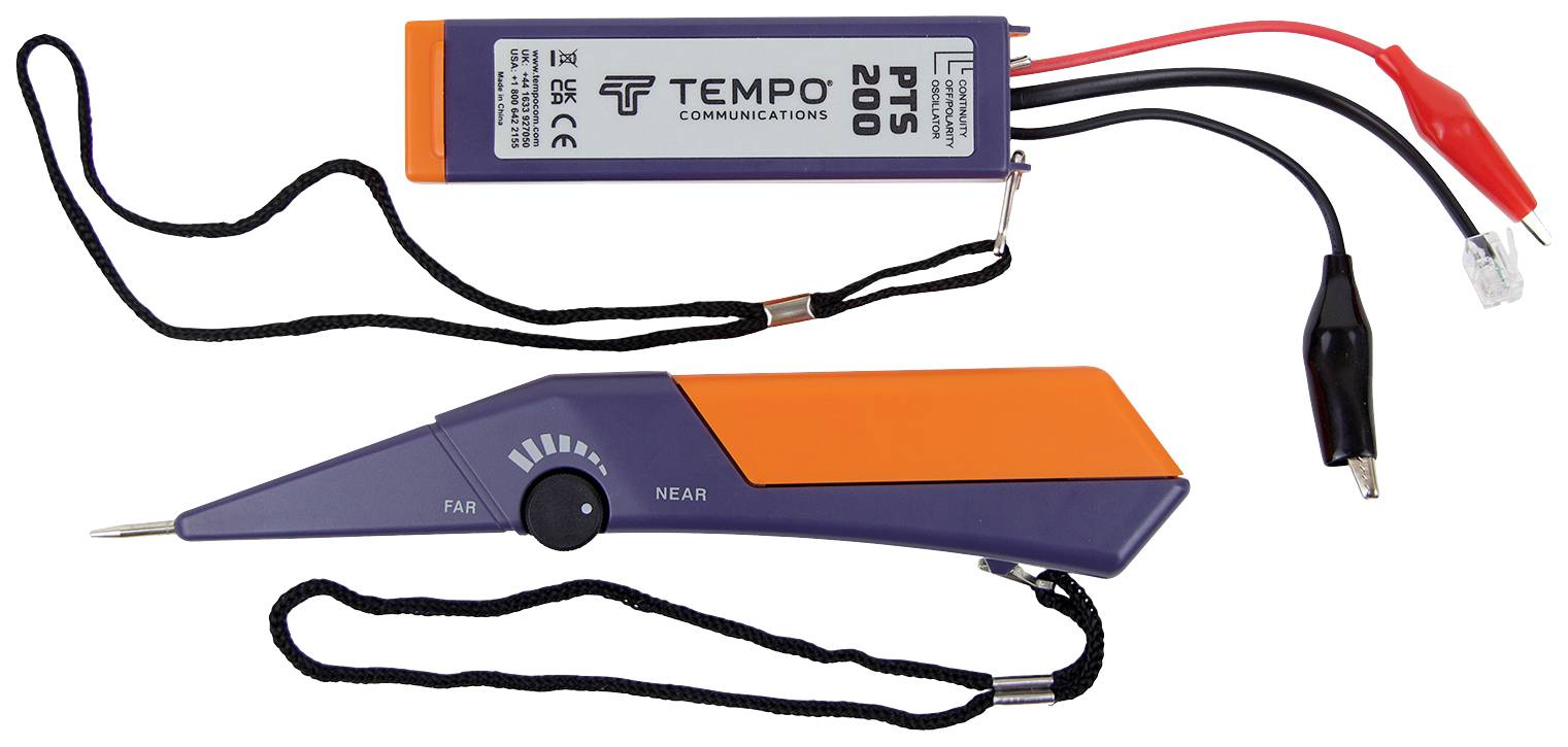 Tester i lokalizator przewodów Tempo Communications PTS100/200, maks. 10 km - obrazek 1