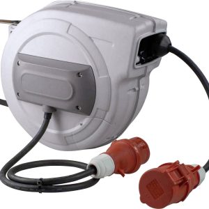 Bęben kablowy – ścienny AS Schwabe 12648, 400 V, 16 A, 10 m Bęben kablowy – ścienny AS Schwabe 12648, 400 V, 16 A, 10 m