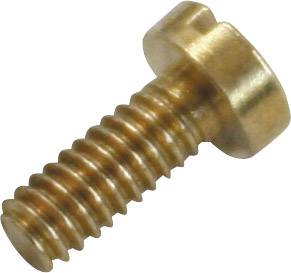 Śruba mosiężna, M2-5, gwint M 2, długość 5 mm, uniwersalna, 25 szt. Śruba mosiężna, M2-5, gwint M 2, długość 5 mm, uniwersalna, 25 szt.
