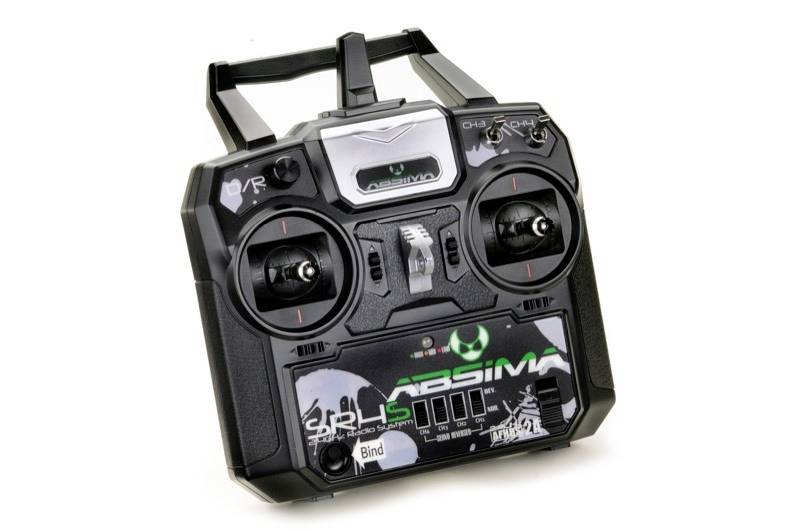 Absima SR4S Kontroler do zdalnego sterowania 2,4 GHz Ilość kanałów: 4 - obrazek 1