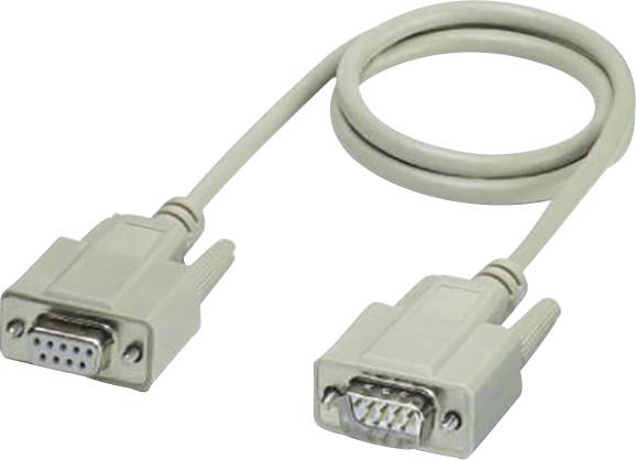 kabel port szeregowy, port równoległy Phoenix Contact VS-09-DSUB-20-LI-5,0 1656259, ekran pleciony i foliowy, 5.00 m - obrazek 1