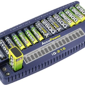 Ładowarka do akumulatorów AccuPower IQ216 NiCd, NiMH Ładowarka do akumulatorów AccuPower IQ216 NiCd, NiMH