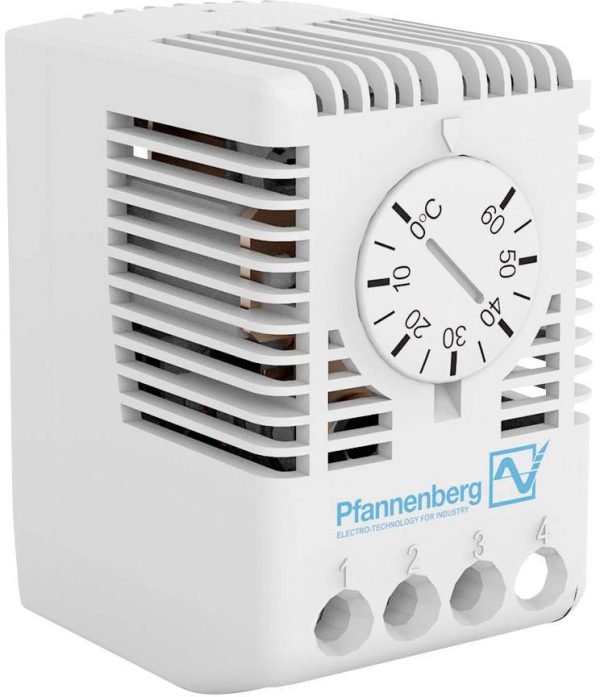 Pfannenberg Termostat do szafy rozdzielczej FLZ 510 THERM. 1K 0°..+60°C 250 V/AC 1 zestyk przełączny (D x S x W) 47.5 x