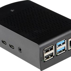 Obudowa SBC Joy-it rb-alucasep4+06 Raspberry Pi® aluminium czarny Obudowa SBC Joy-it rb-alucasep4+06 Raspberry Pi® aluminium czarny