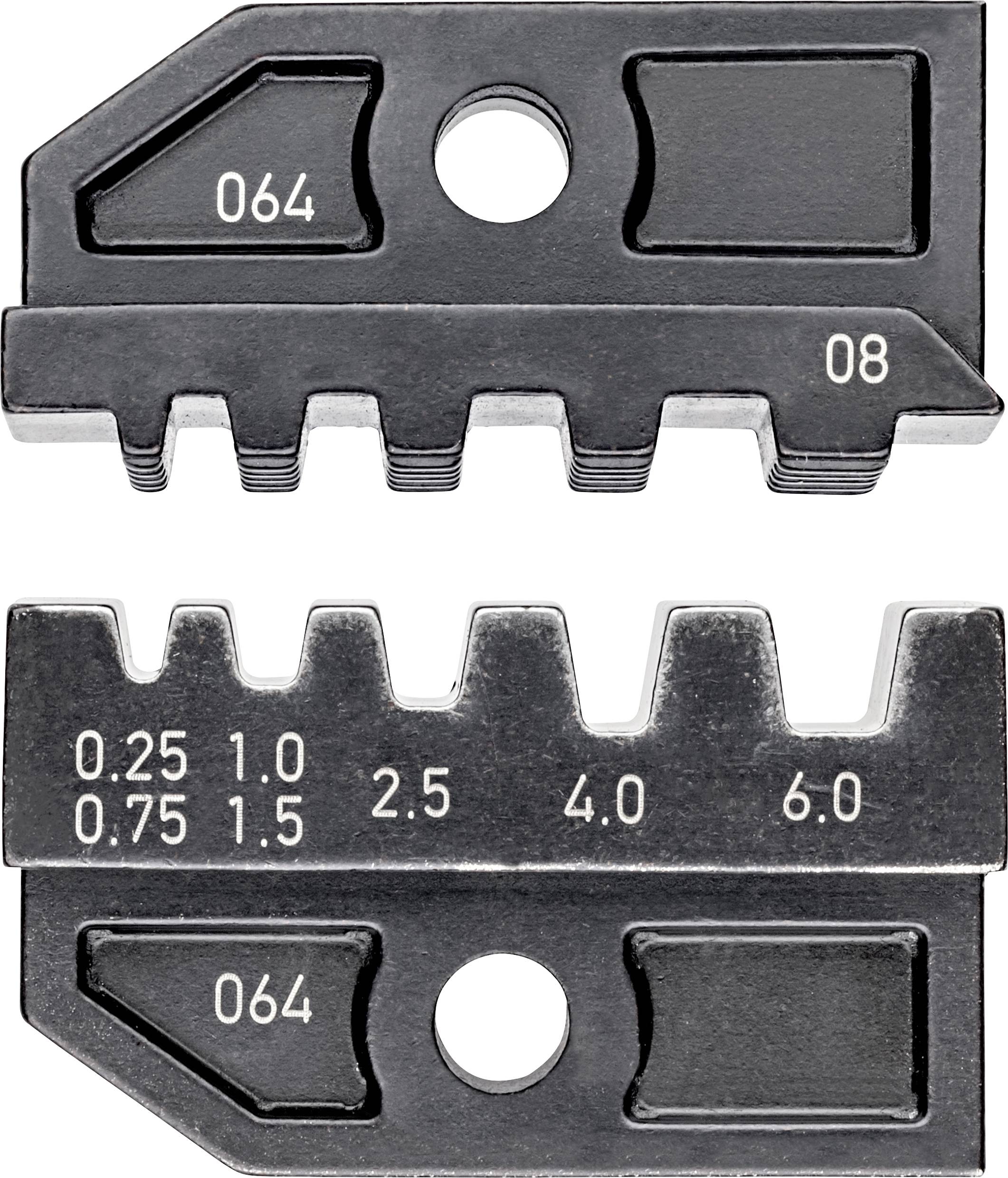 Matryca zagniatająca do tulejek kablowych Knipex 97 49 08 - obrazek 1