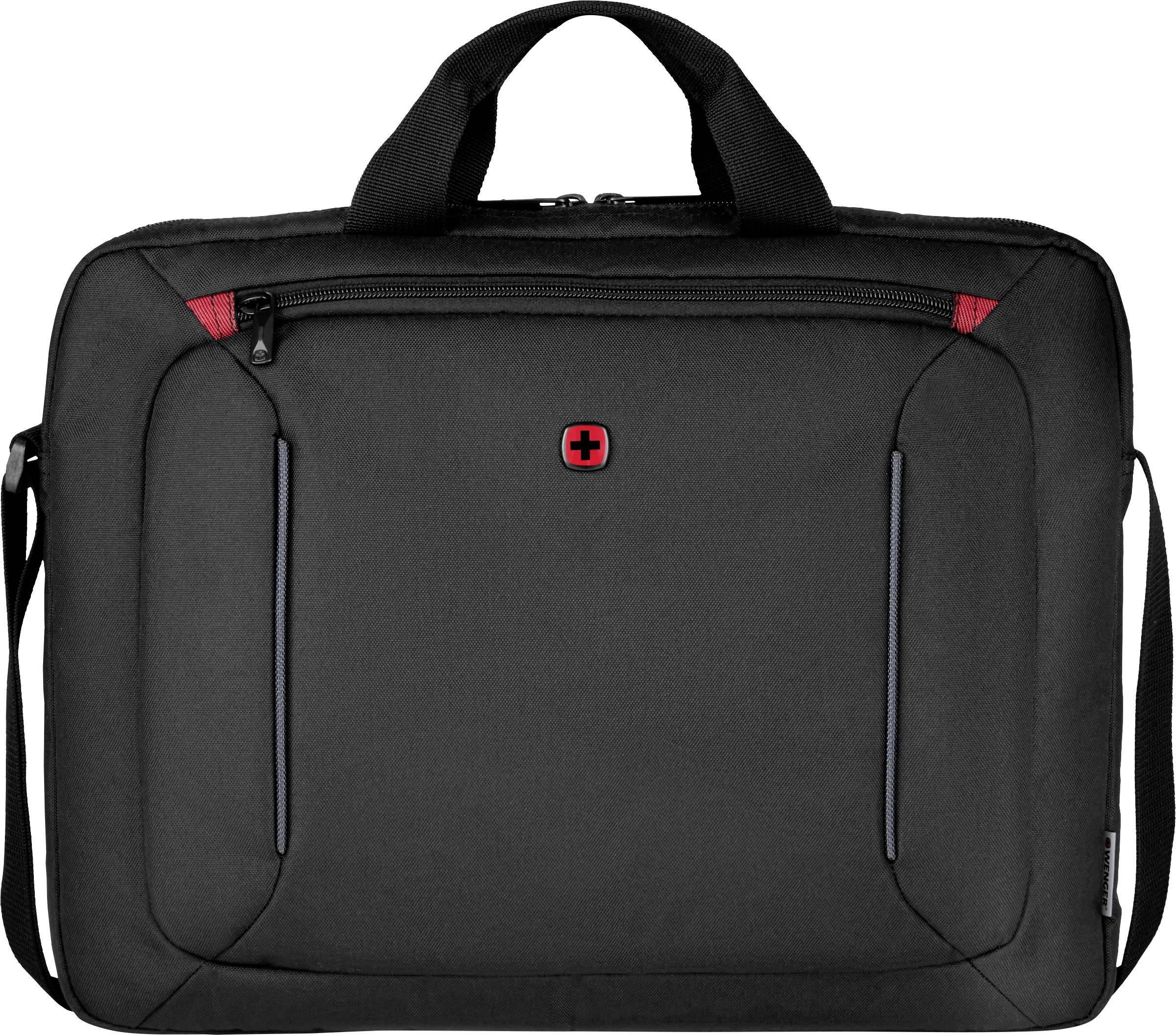 Torba na laptopa Wenger BQ 16 Slimcase 611906, 40,6 cm (16") , (S x W x G) 430 x 310 x 60 mm, czarny - obrazek 1