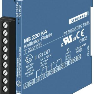 Przekaźnik Ziehl MS 220 KA Ilość wyjśc przekaźnikowych: 1