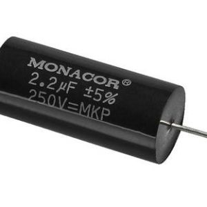 Monacor MKPA-22 Kondensator głośnikowy 2.2 µF Monacor MKPA-22 Kondensator głośnikowy 2.2 µF