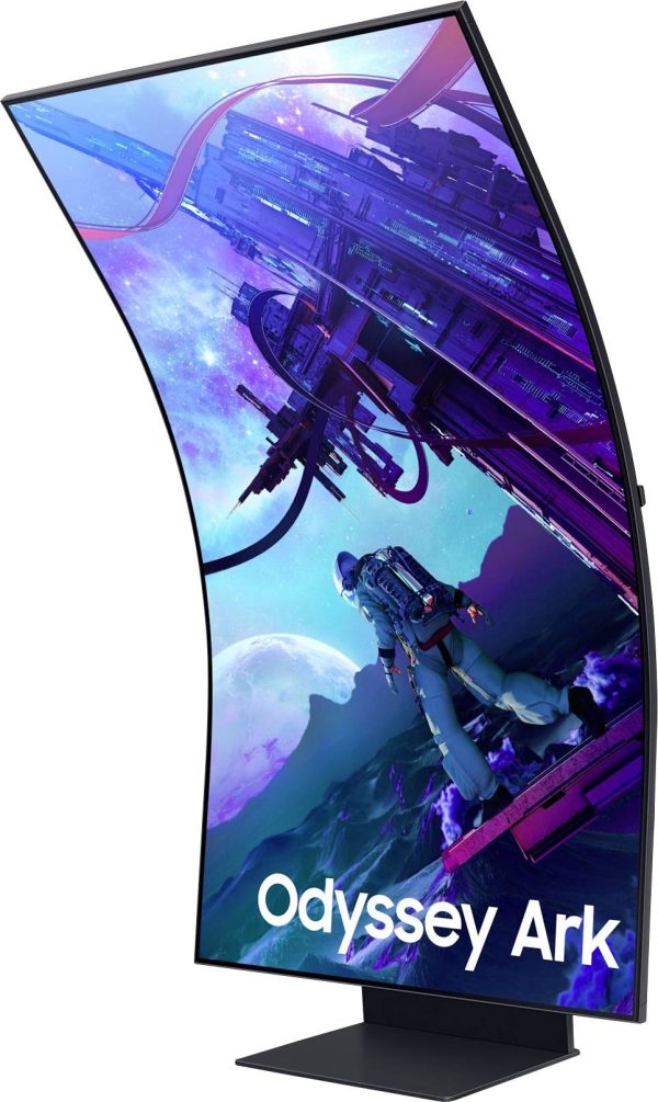 Samsung Odyssey Ark S55CG970NU Monitor EEK G (A – G) 139.7 cm (55 cal) 3840 x 2160 px 16:9 1 ms DisplayPort, HDMI, słuch