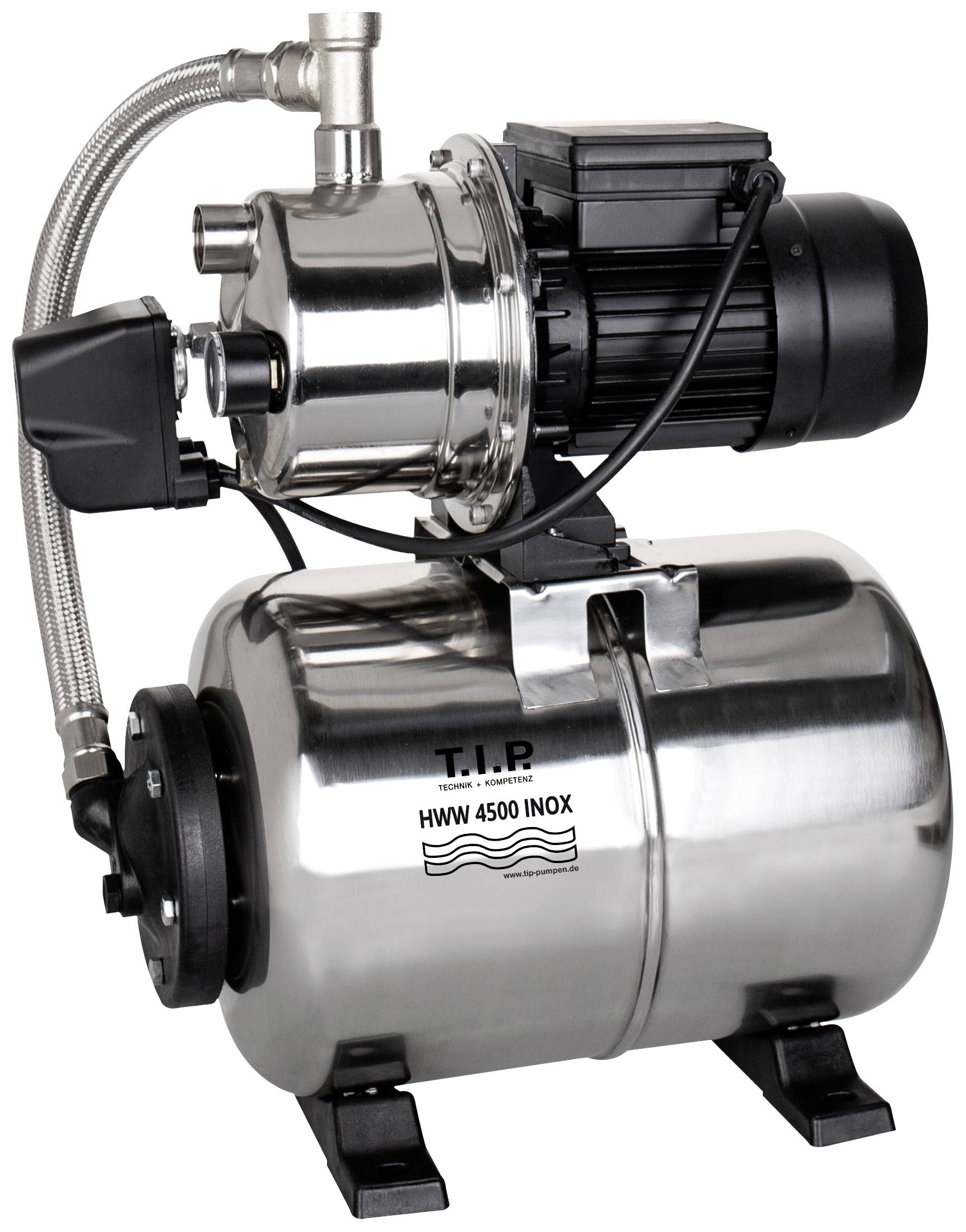 T.I.P. - Technische Industrie Produkte 31140 HWW 4500 INOX Pompa do wody 230 V 4350 l/h - obrazek 1