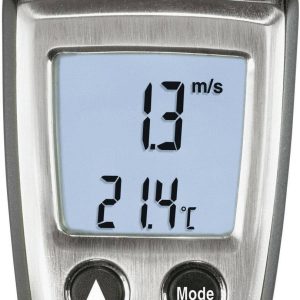 Anemometr testo 410-1, 0560 4101, 0.4 do 20 m/s, -10 do 50 °C Anemometr testo 410-1, 0560 4101, 0.4 do 20 m/s, -10 do 50 °C