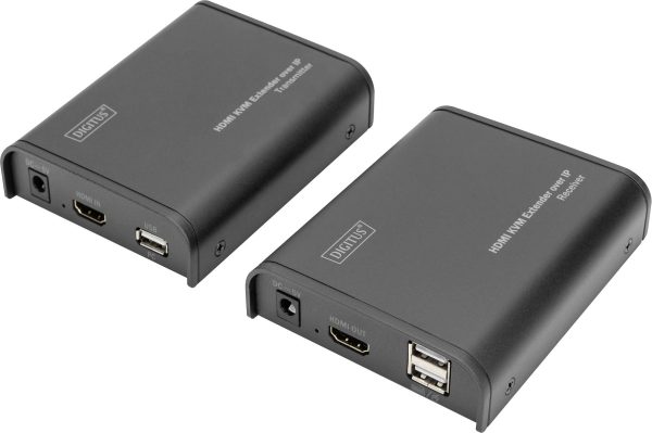 Digitus DS-55202 HDMI Ekstender przez kabel sieciowy RJ45 120 m